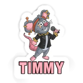 Sängerin Aufkleber Timmy Image