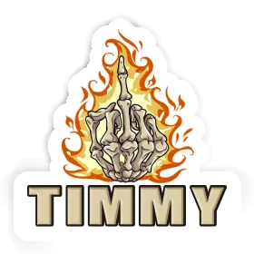 Sticker Mittelfinger Timmy Image