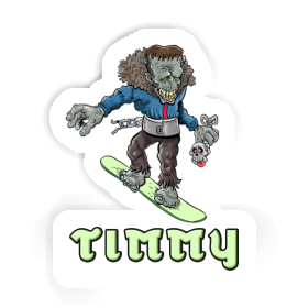 Sticker Timmy Boarder Image