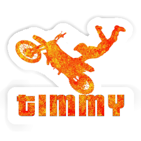 Timmy Sticker Motocross-Fahrer Image