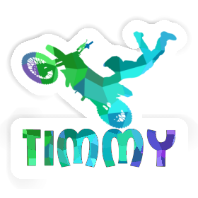 Timmy Sticker Motocross-Fahrer Image