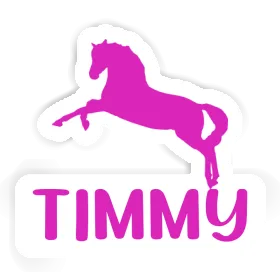 Cheval Autocollant Timmy Image