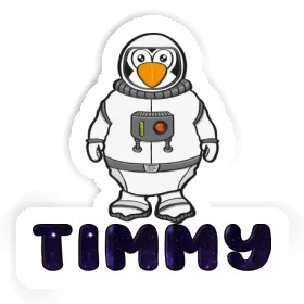 Timmy Aufkleber Astronaut Image