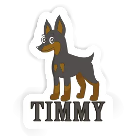 Aufkleber Timmy Pinscher Image