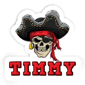 Aufkleber Piratenschädel Timmy Image