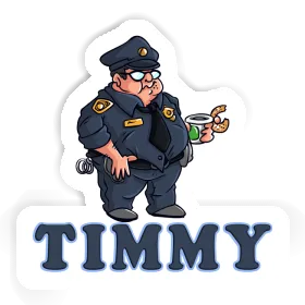 Polizist Sticker Timmy Image