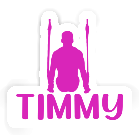 Autocollant Timmy Gymnaste aux anneaux Image