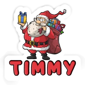 Aufkleber Weihnachtsmann Timmy Image