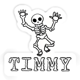 Timmy Sticker Skelett Image