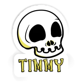 Timmy Sticker Totenkopf Image