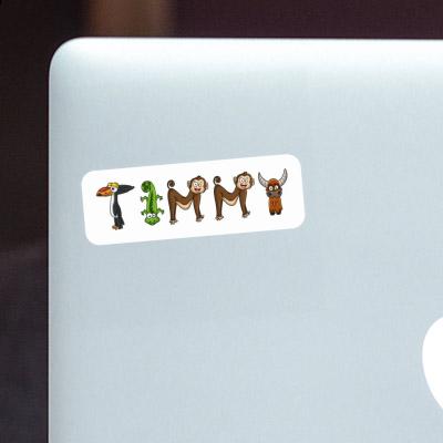 Timmy Sticker Animal Font Notebook Image