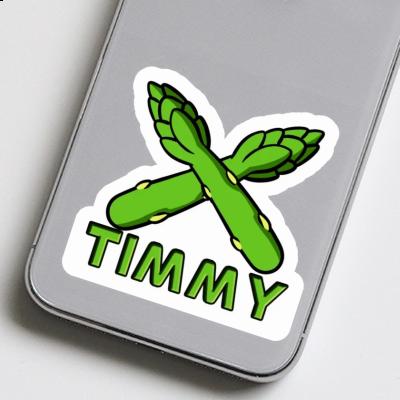 Timmy Sticker Spargel Notebook Image