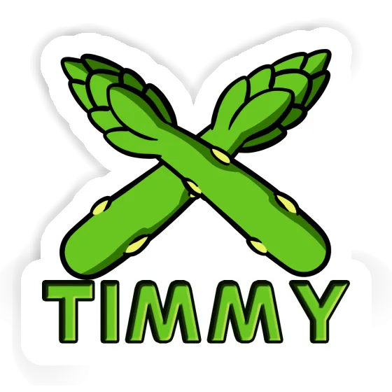 Timmy Sticker Spargel Laptop Image