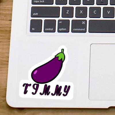 Sticker Aubergine Timmy Sticker Aubergine Timmy Image