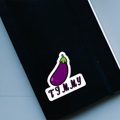 Autocollant Aubergine Timmy Image