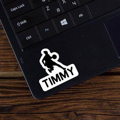 Timmy Sticker Basketballspielerin Laptop Image