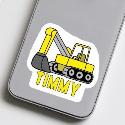 Sticker Timmy Excavator Image