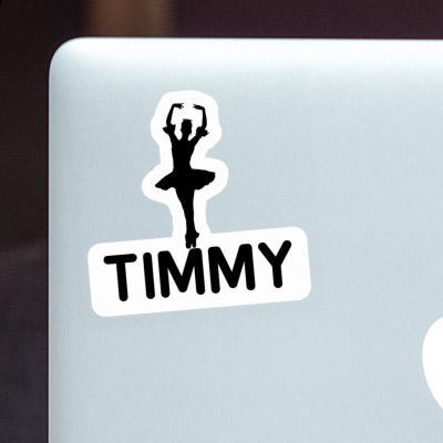 Timmy Sticker Ballerina Laptop Image