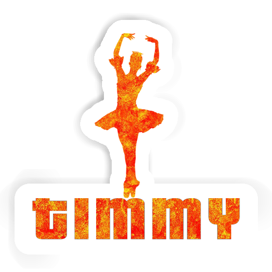 Sticker Timmy Ballerina Laptop Image