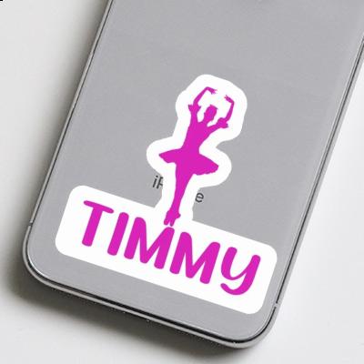 Ballerina Sticker Timmy Notebook Image