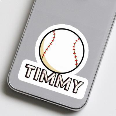 Sticker Timmy Baseball Ball Laptop Image