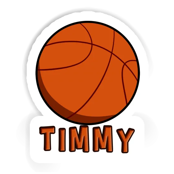 Sticker Basketball Timmy Laptop Image