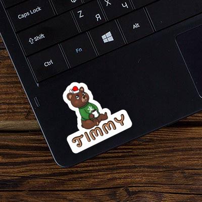 Sticker Timmy Christmas Bear Image