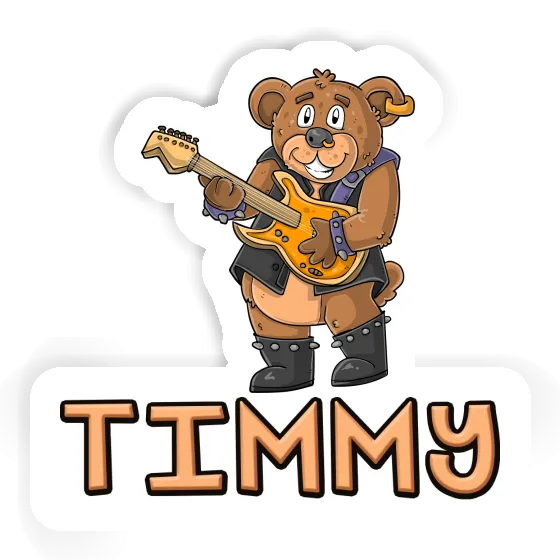 Sticker Gitarrist Timmy Image