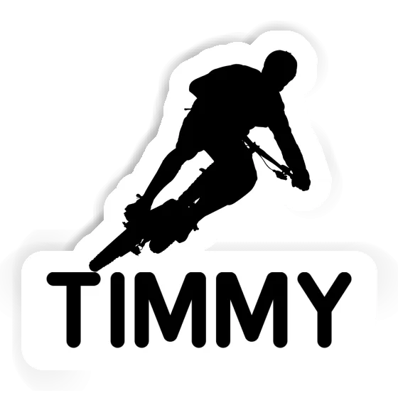 Timmy Sticker Biker Laptop Image