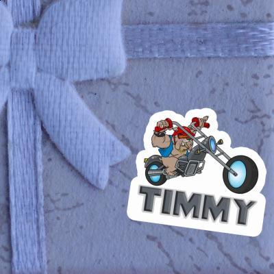 Timmy Sticker Biker Laptop Image