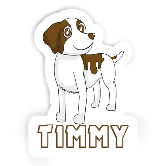 Sticker Timmy Bretagne Spaniel Laptop Image