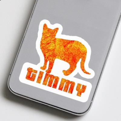 Chat Autocollant Timmy Image