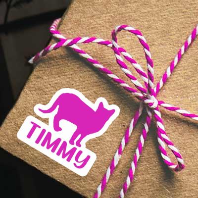 Autocollant Chat Timmy Gift package Image