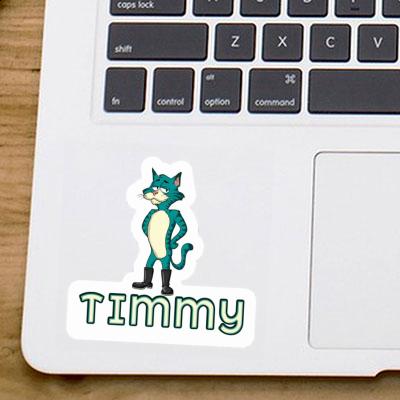 Aufkleber Timmy Katze Laptop Image