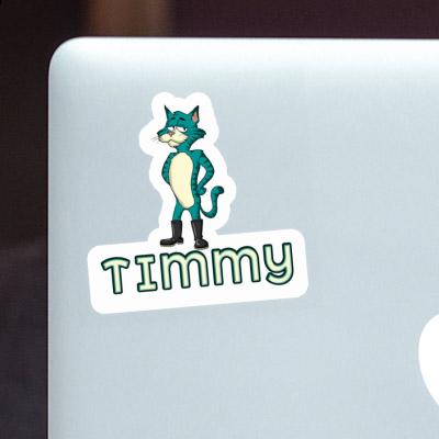 Aufkleber Timmy Katze Laptop Image