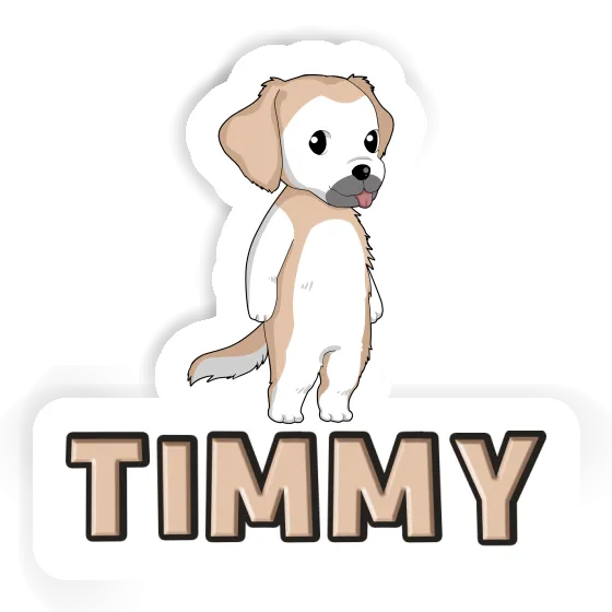 Timmy Aufkleber Golden Retriever Gift package Image