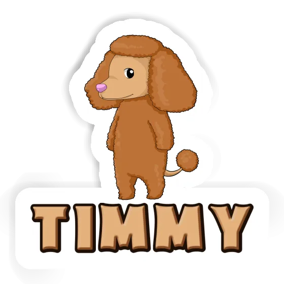 Pudel Sticker Timmy Image