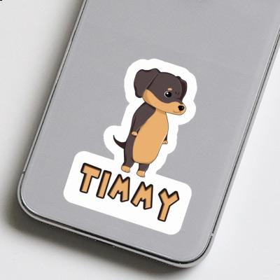 Sticker Dackel Timmy Notebook Image