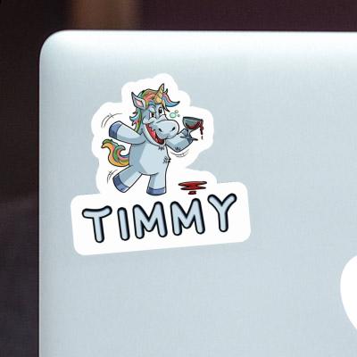 Timmy Sticker Wine Unicorn Gift package Image