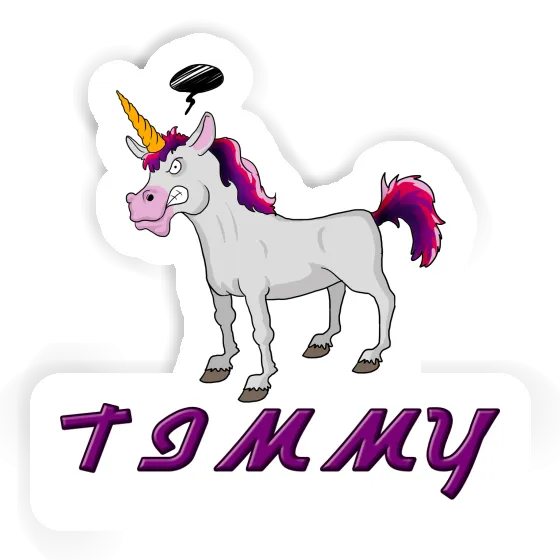 Timmy Autocollant Licorne Laptop Image