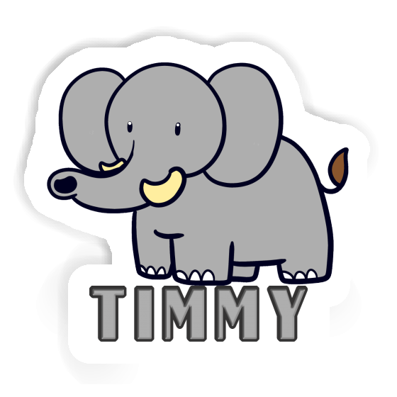 Aufkleber Elefant Timmy Laptop Image