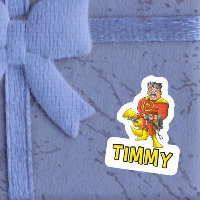 Autocollant Timmy Électricien Gift package Image