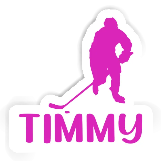 Sticker Eishockeyspielerin Timmy Notebook Image