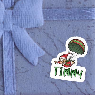 Skydiver Sticker Timmy Notebook Image