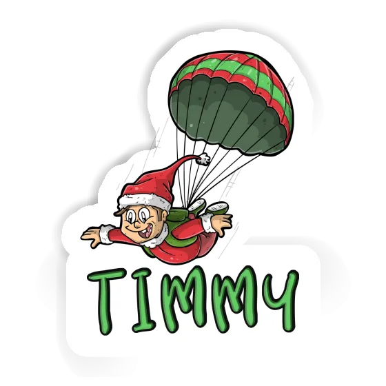 Skydiver Sticker Timmy Image