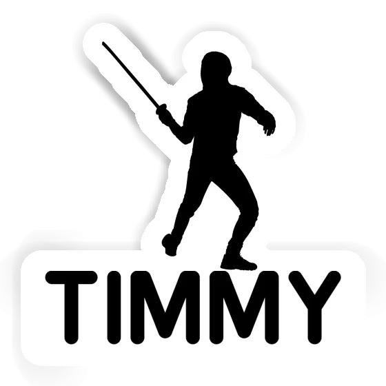 Autocollant Escrimeur Timmy Notebook Image