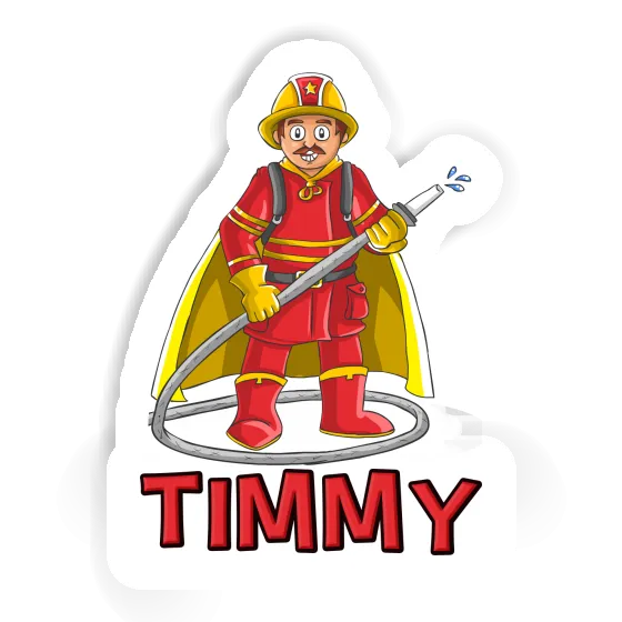 Feuerwehrmann Sticker Timmy Laptop Image