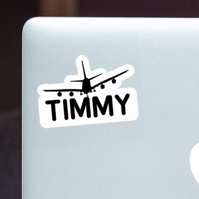 Timmy Sticker Flugzeug Notebook Image