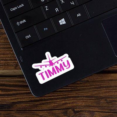 Timmy Sticker Airplane Laptop Image