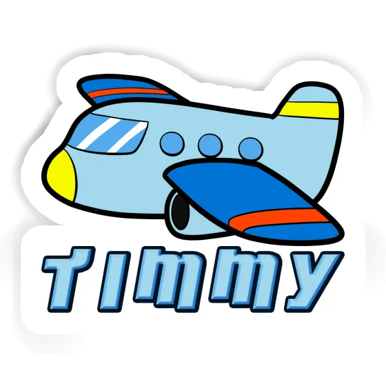 Sticker Flugzeug Timmy Image